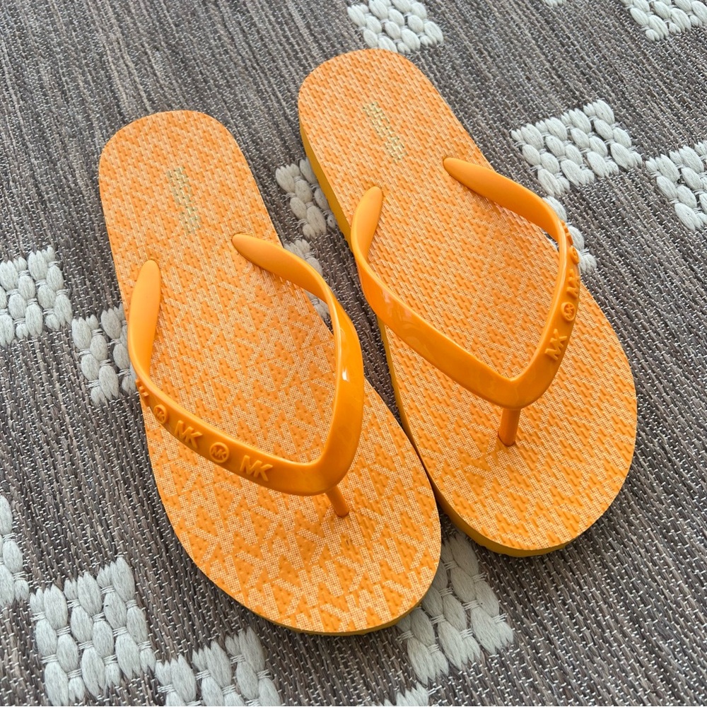Michael Kors Orange Sandals
